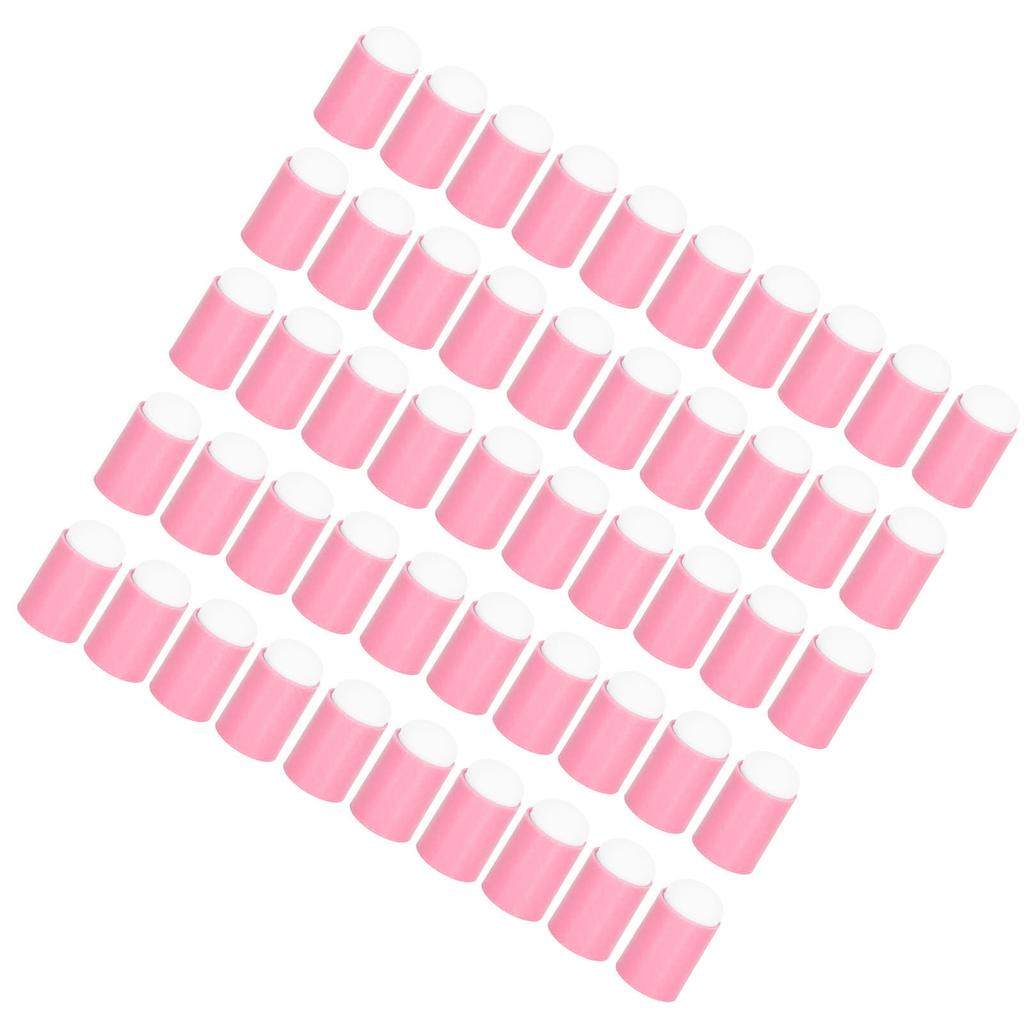 50pcs Ink Pad Smudge Sponge Multipurpose Soft Flexible Lightweight Finger Sponge Daubers for Home Nail Salon