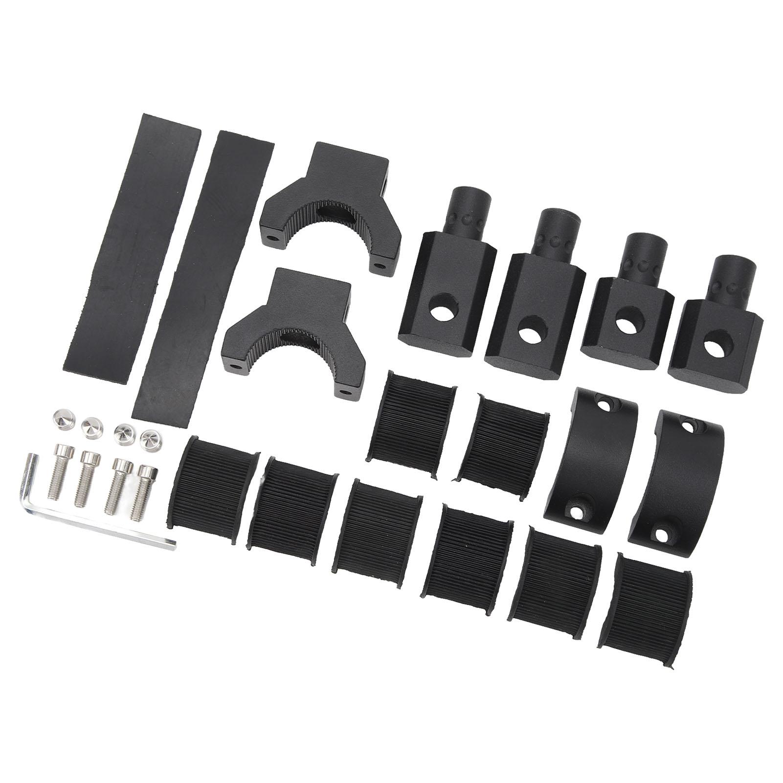 

Комплект креплений для световой балки 30 мм, вращающийся на 360 градусов, кронштейн для световой балки, комплект зажимов для дуги безопасности ATV UTV