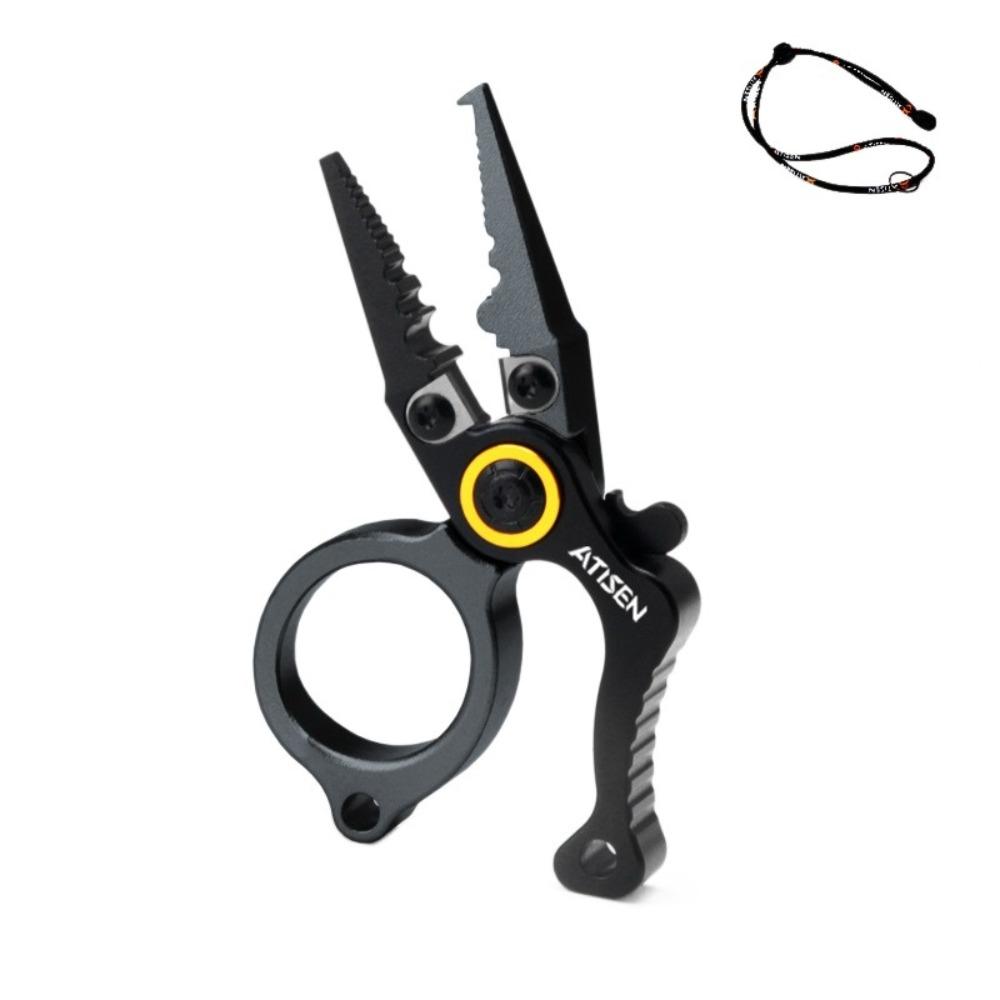

Hook Remover Mini Lure Pliers Line Cutter Ring Openers Pliers Fishing Pliers Outdoor Sports серый