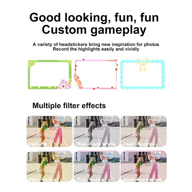 4K Digital Camera 48Mp Resolution 8X Digital Zoom 180° Flip Screen Selfie Camera Student Ccd