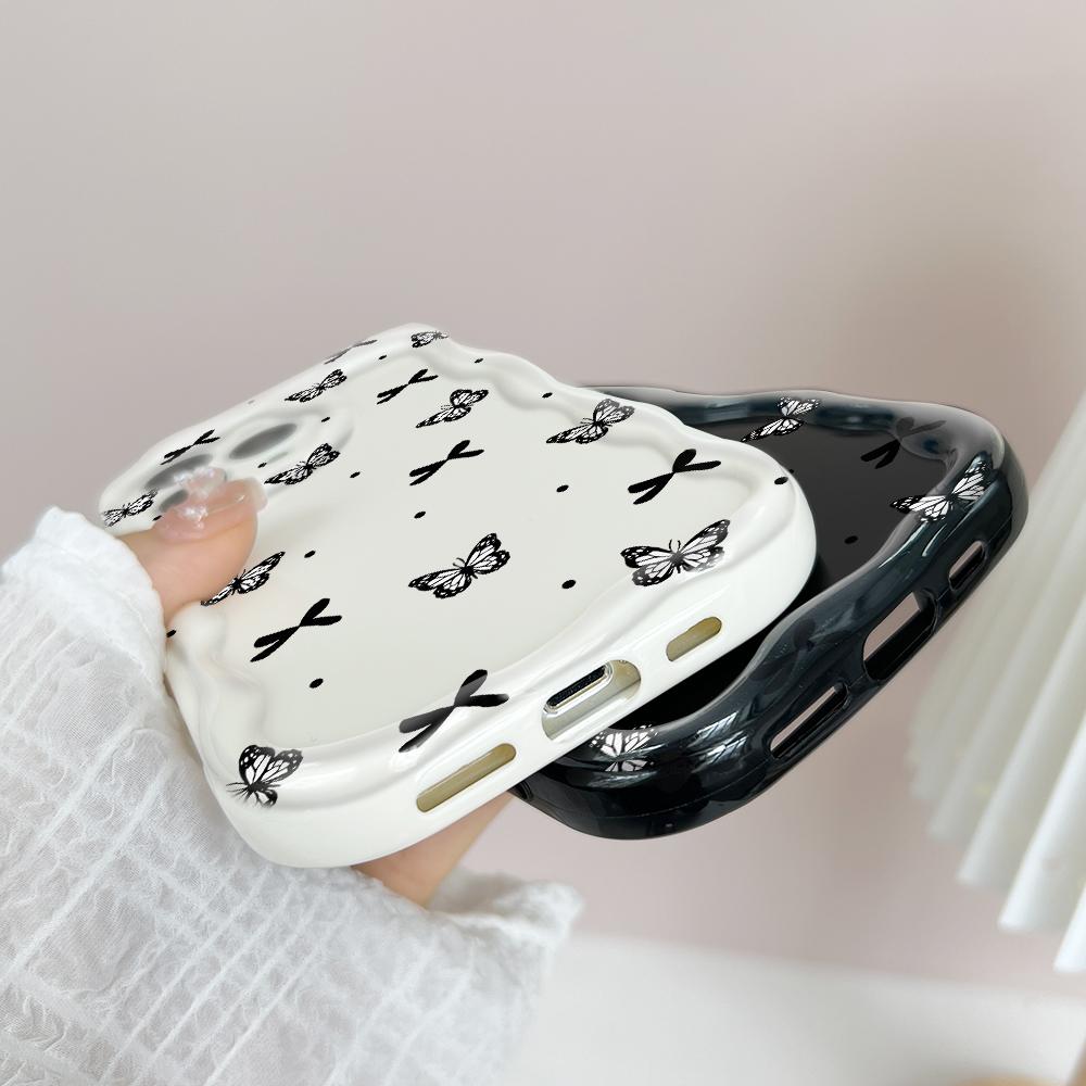 For Honor 90Lite X6B X8 Infinix Hot 30 40i 40Pro Smart8 Vivo V27 V29e V30e Moto G84 Fashion Girl Cream Texture Soft Silicone Full Lens Protect Casing