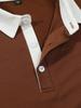 2024 Men's European Size Autumn Trend Long-Sleeve Polo Shirt - Casual Versatile Style