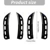 1 Pair Front Bumper Air Intake Accent Set, ABS Trim with Open-Section Detailing for W167 Both Corresponding Sides