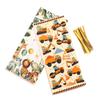 50Pcs Party Candy Bags Jungle Animals Construction Birthday Theme Gift Bags
