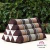 Thailand Triangle Tatami Cushion: Kapok Lumbar Pillow & Sofa Back Support.