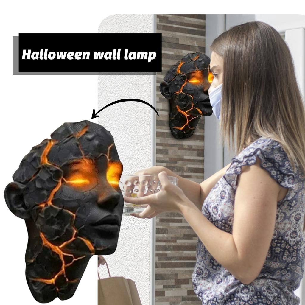 The Broken Wall Lamp Resin Handicraft Is Suitable For Home Decoration, Gifting And Festivals