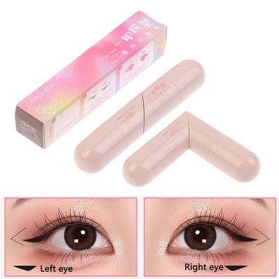 Eyeliner Stamp Integrated Eyeliner Stamp Precise Outline Signet Long-Lasting Eyeliner Liquid Pen Makeup Cosmetics