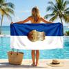Everton Football Beach Towel Soft Microfiber Summer Towel Quick Dry Absorbent Towel for Beach Swimming Pool Travel