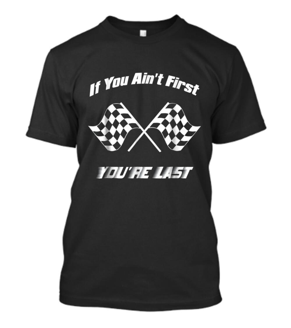 BEST TO BUY Funny Racing Checkered Flag Racer Gift Idea T-shirt L