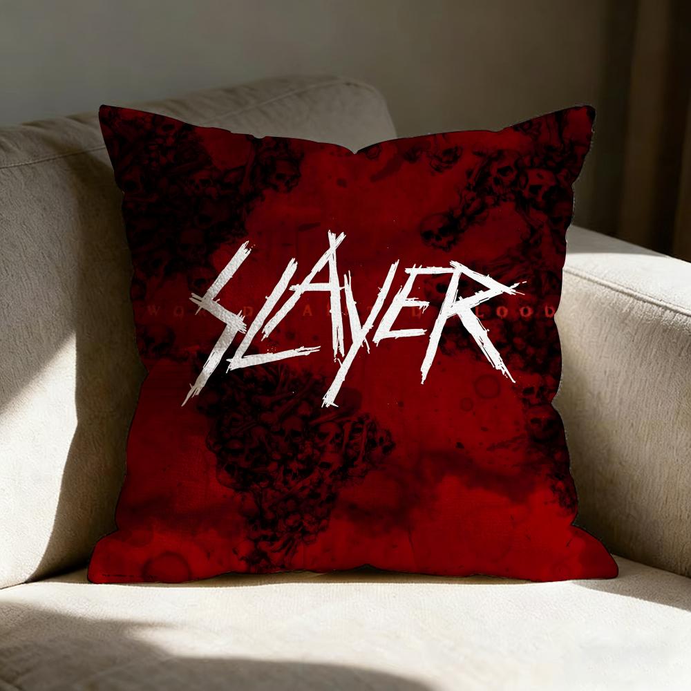 Rock Punk S-Slayer Pillow Case Pillowcase, Double-Sided Printed, Sofa Cushion, Bedroom Headboard Pillow