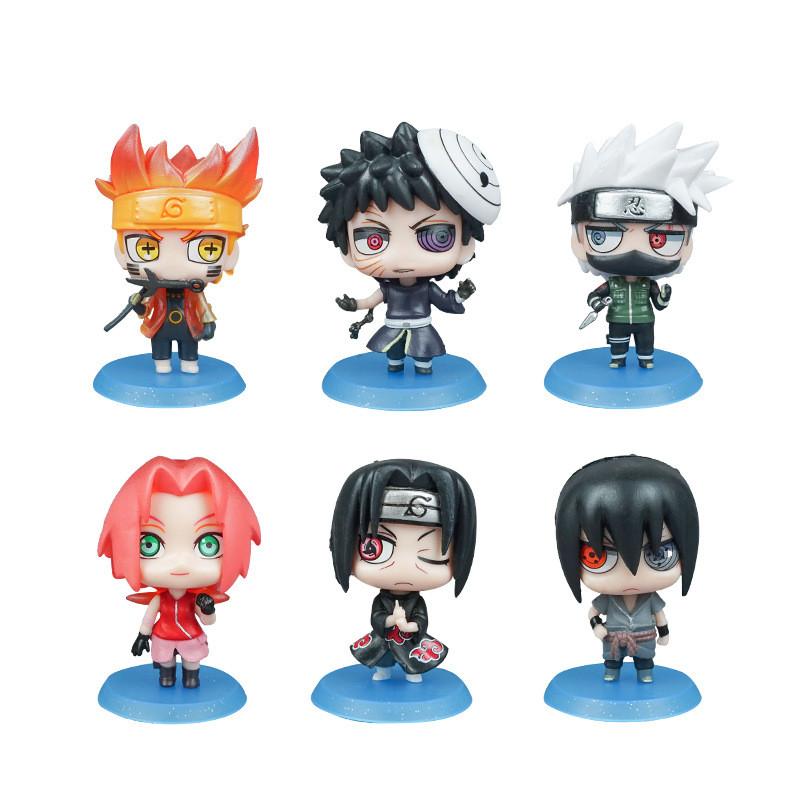 Naruto Anime Pvc Collectibles Action Figures Model Toys Doll For Fans Gifts