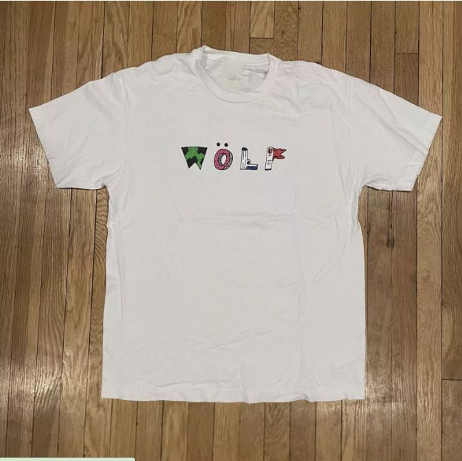 Tyler The Creator Golf Wang Wolf Скетчбук Футболка Унисекс Футболка S