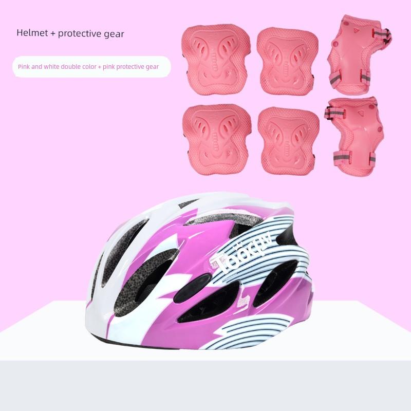 Tooquv Bicycle Helmets for Children Boy Cycling Helmet Girl Bicycle Mountain Bike Helmet Cycling Fixture