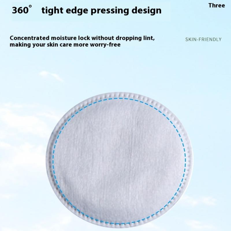 100Pcs Cotton Pads Disposable Clean Cotton Face Nail Polish Remover Round Soft Face Cleansing Remover Cotton Pads Makeup Tools