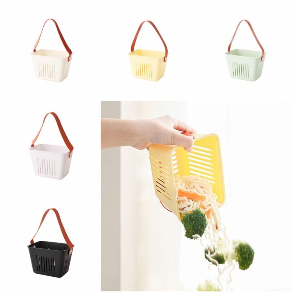 Detachable Sink Hanging Strainer Basket Creative Soap Sponge Shelf Sink Storage Bag  Bathroom
