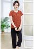 Mom's New Chinese Style Plus Size Loose T-shirt: Stylish Summer Short-Sleeved Top for Middle-Aged Women