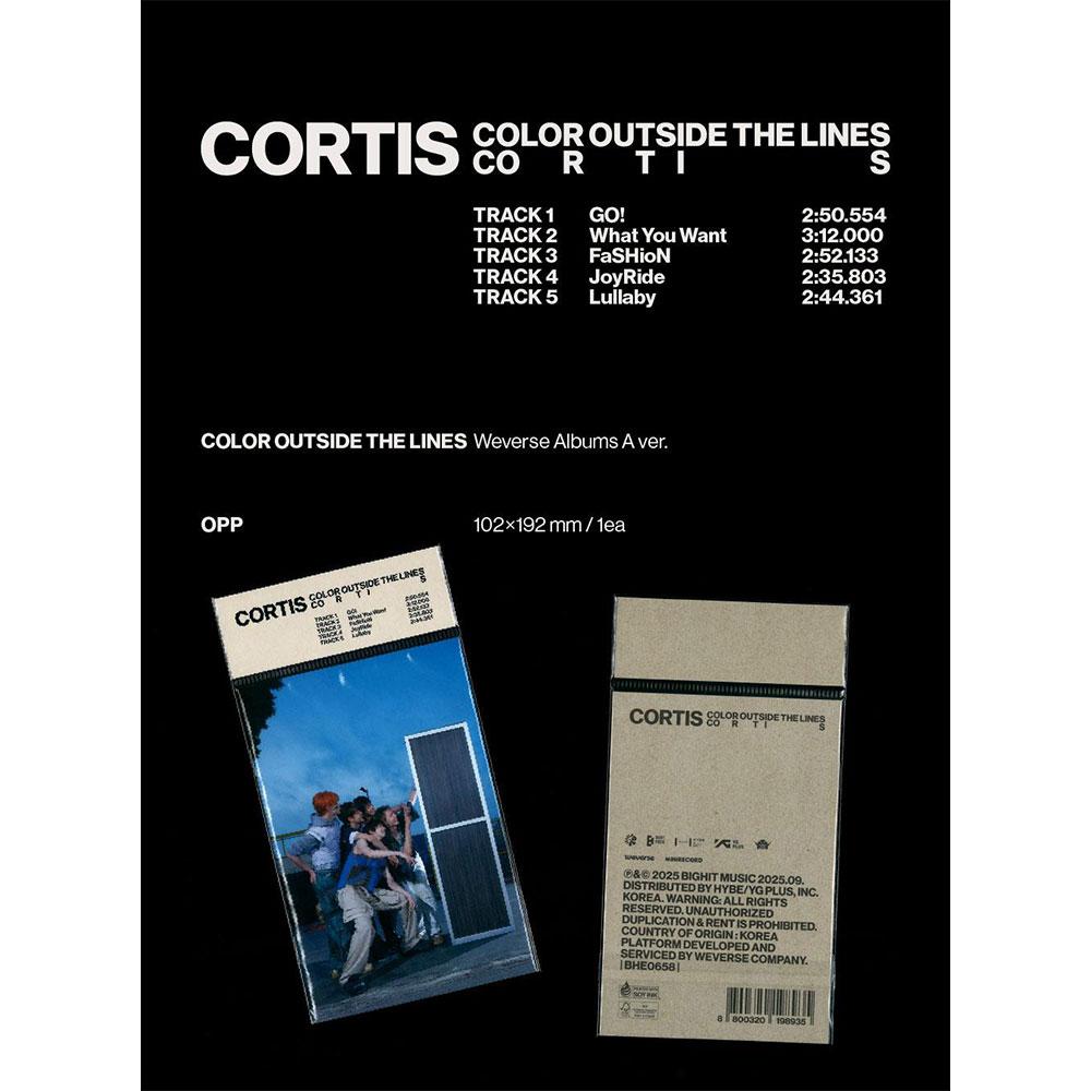 CORTIS Primul EP [COLOR OUTSIDE THE LINES] (Weverse Albums ver.)
