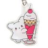 Sanrio HANAMARUOBAKE 3-piece Acrylic Keychain Blue (Pastel Sweets Pop)