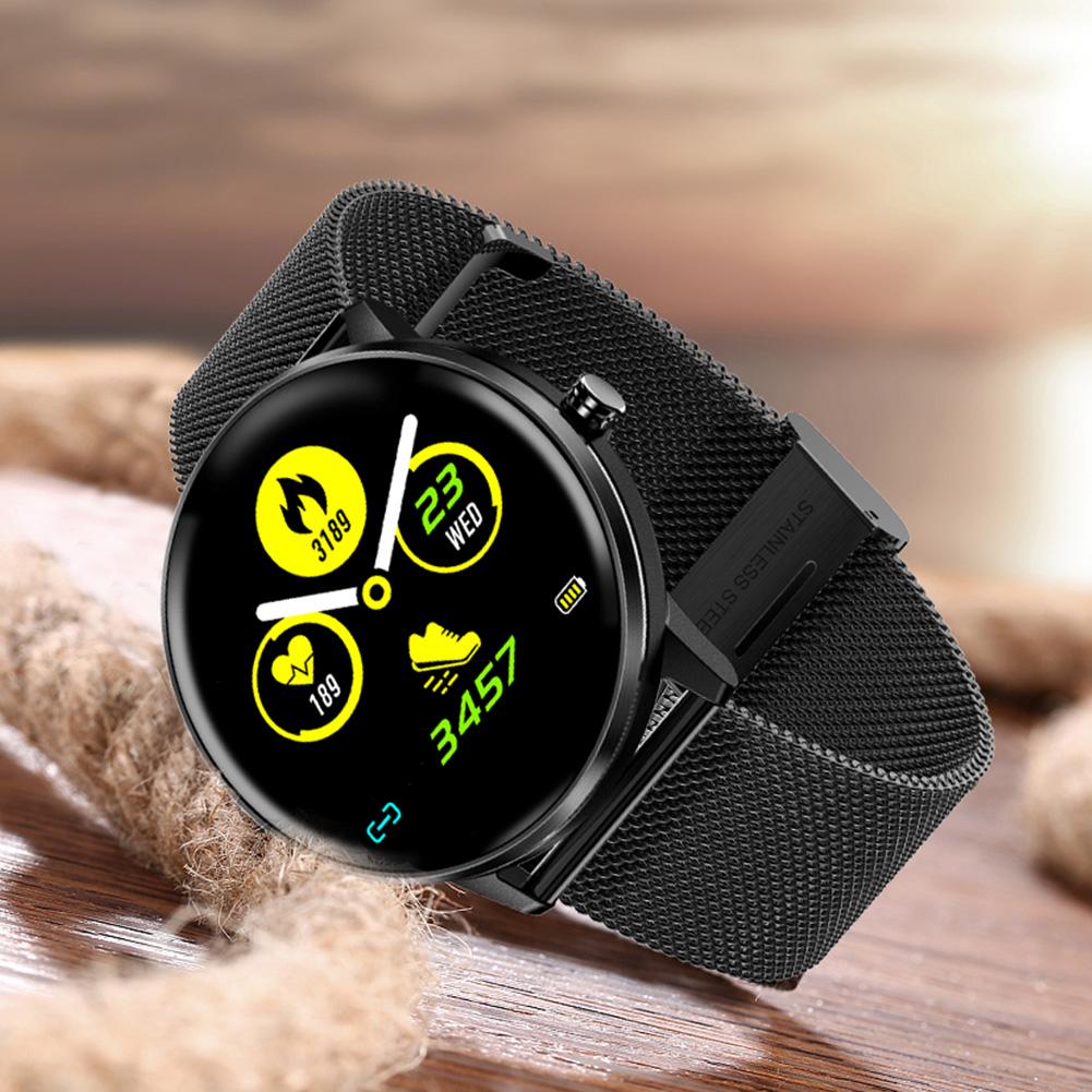 MX6 Toque de Tela Cheia Monitoramento de Frequência Cardíaca Pressão Arterial Bloco de Clima IP68 À Prova d'Água Inteligente