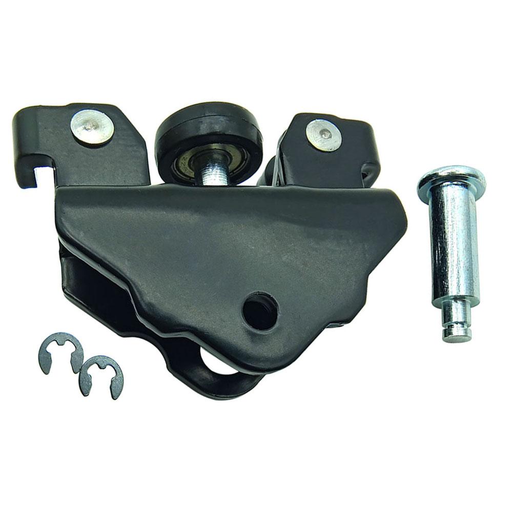 Sliding Door Roller Guide Pulley For Kangoo II 2008-On, Replacement For 745967474R 777643981R, Metal Black
