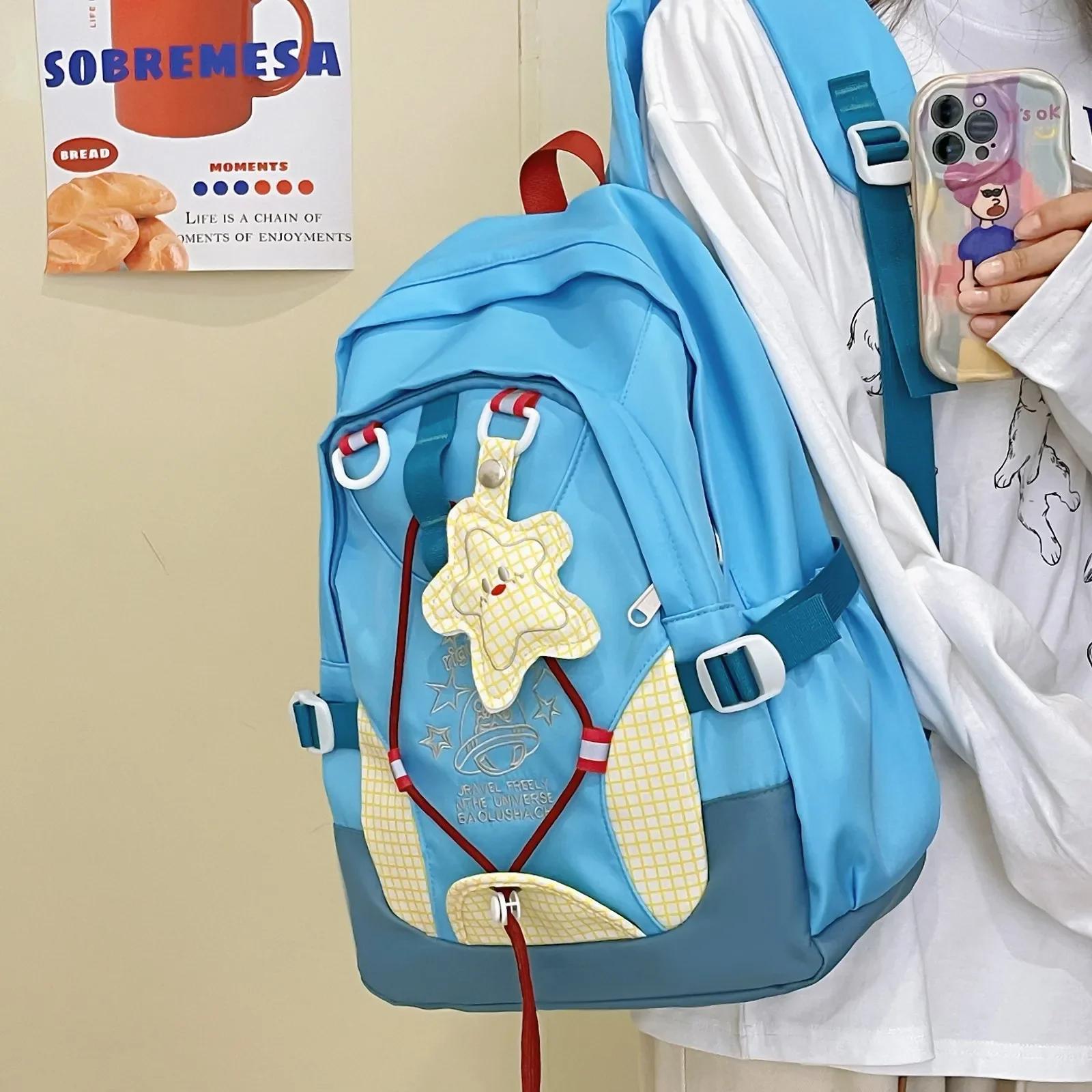 

Повседневный прочный внутренний карман на молнии с мягкой спинкой внутреннее отделение горячая распродажа сумки для женщин нейлоновые рюкзаки