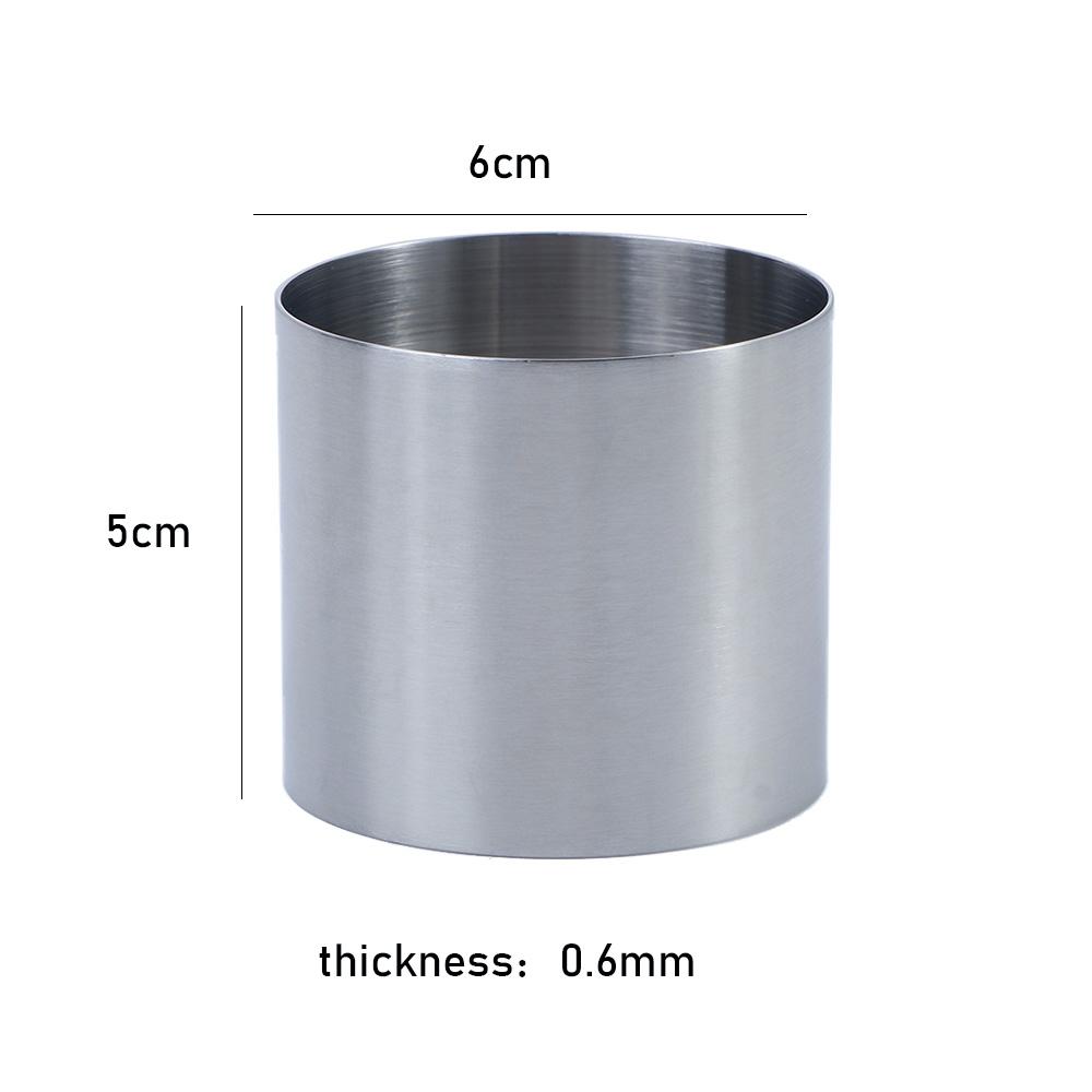 DIY 5/6/8/10CM Mousse Cake Cutter Pastry Circle Kitchen Gadgets Cake Mold Baking Tool Cake Ring Mold