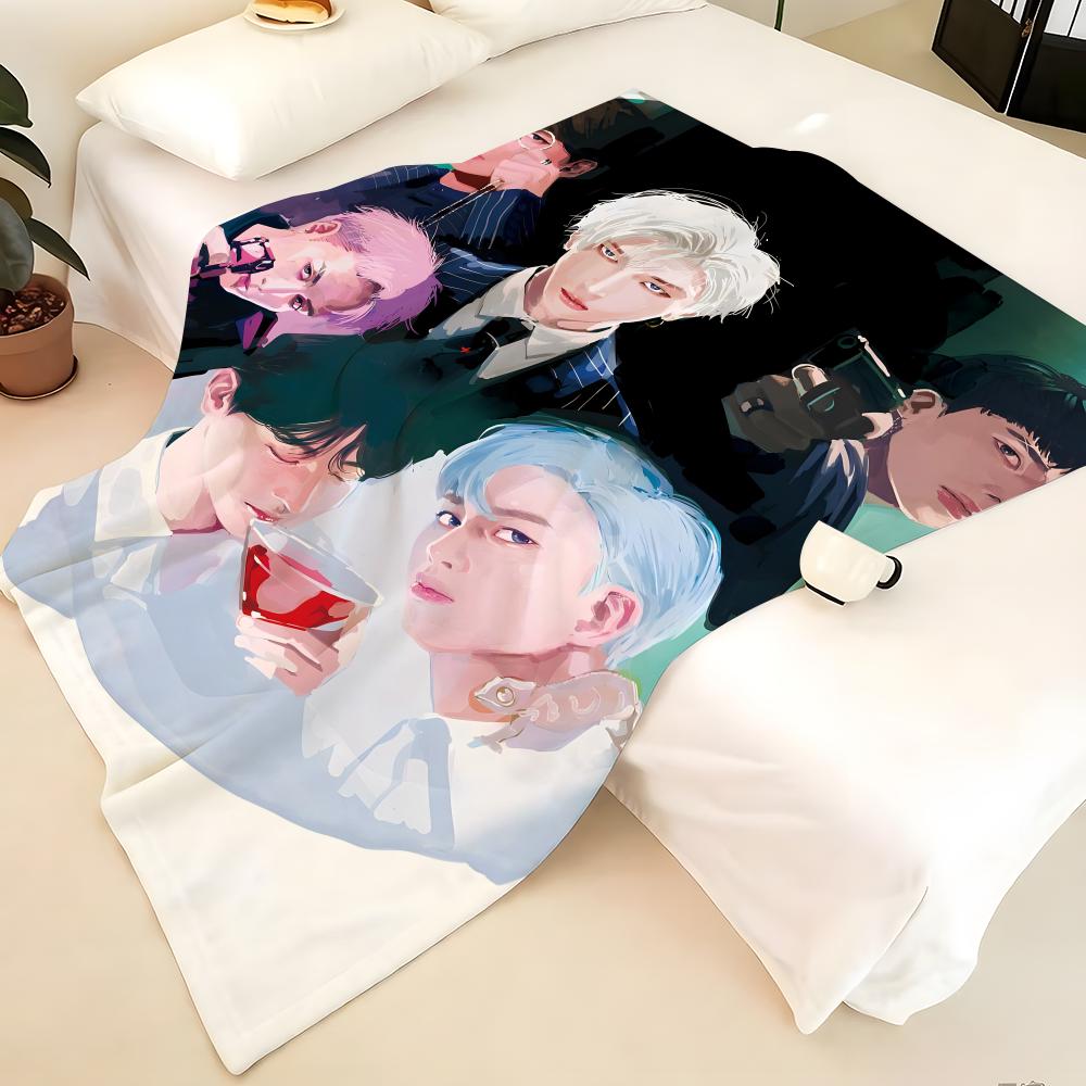 Music v-vixx Throw Flannel Blanket, Soft Warm, Durable & Washable cute Cool