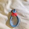 Party Gift Anti Loss Universal Short Wrist Strap with Patch Label Nylon Woven Color Hanging Rope Mobile Phone Lanyard Party Gift