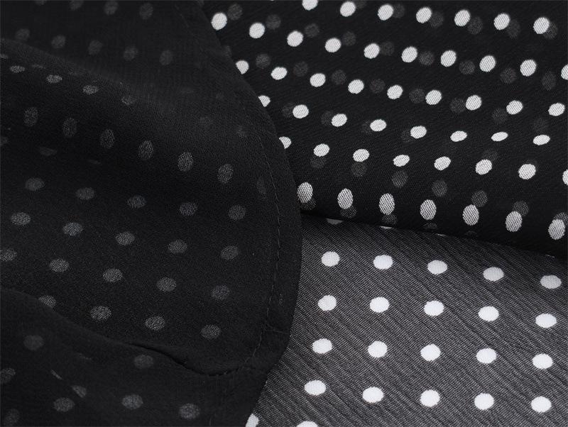 European & American 2025 Winter Polka Dot Midi Skirt