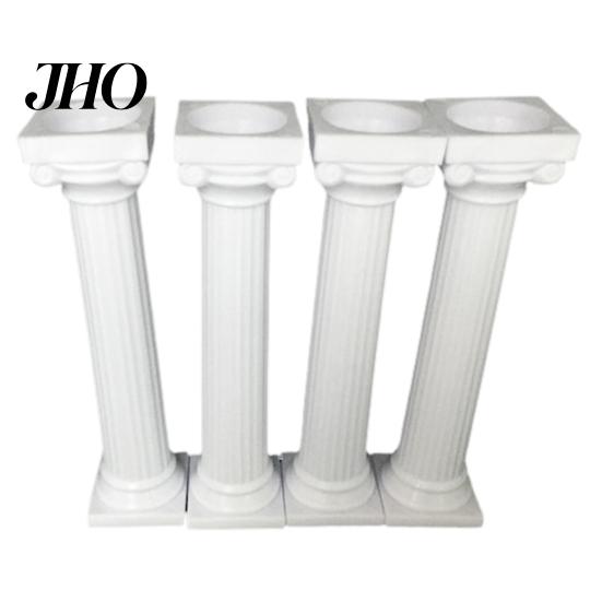 Baking Tool 4Pcs/Set Cake Rods Non-stick Reusable Plastic Delicate Support Standing Grecian Pillars Gathering Supplies Fondant Mold