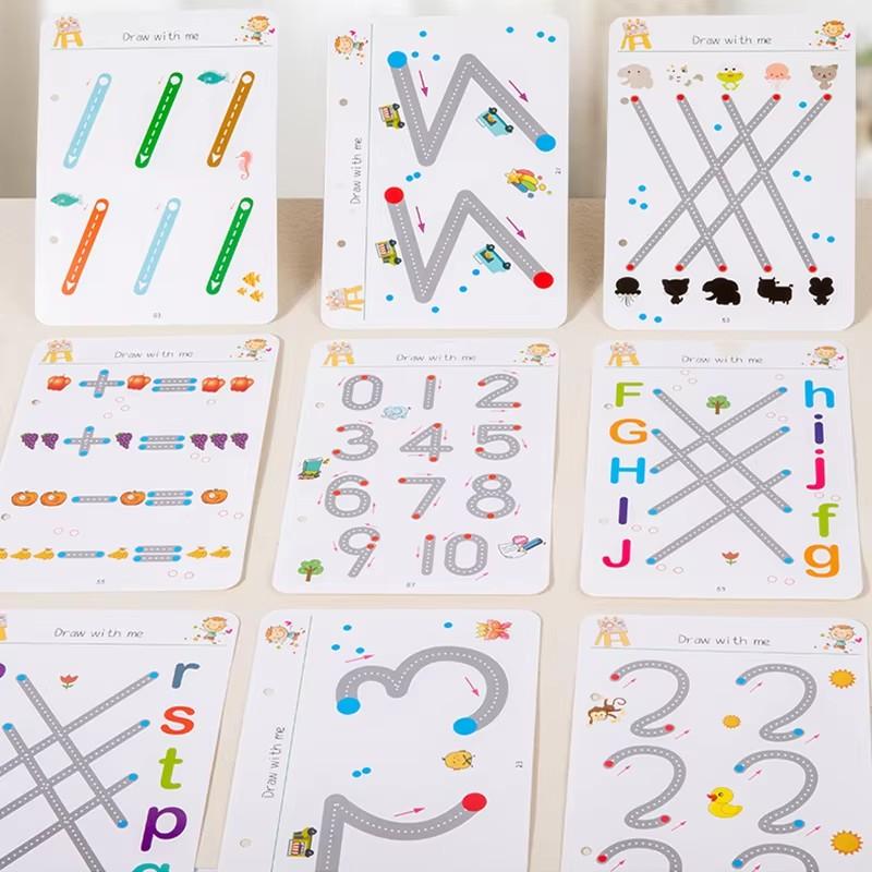 High-Quality Magical High-Quality Tracing High-Quality Workbook High-Quality Montessori High-Quality Pen High-Quality Control High-Quality Training