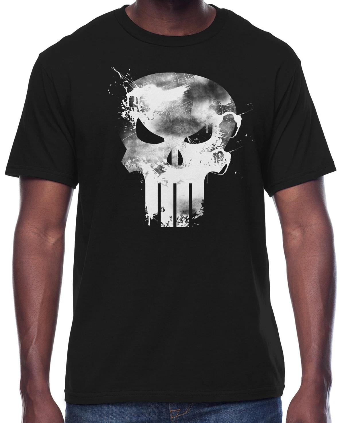 Marvel Punisher Skull T-Shirt New L
