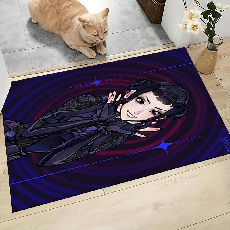 1Pc Fantasy Anime Character Carpet Rug Customizable Soft Washable Antislip Home Living Room Sofa Mats Personalized Rug 0917201