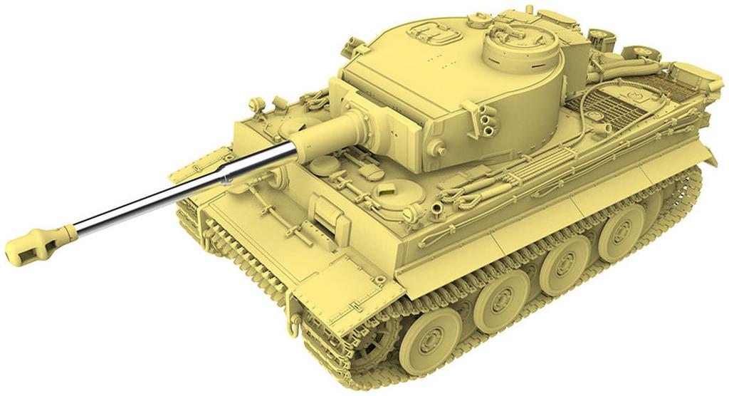 TAKOM Scale German Tiger I Early Model with Full Battle of Kursk Plastic Model Kit 1/48 Interior, TKOUSNO-006