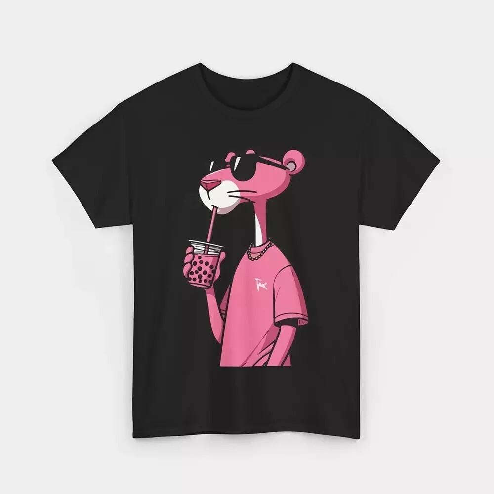 Pink Panther The Pink Panther T Shirt Unisex Cotton Tee Cartoon Unisex T-Shirt