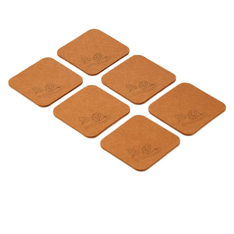 

Absorbent tea mat coaster thermal insulation mat non-slip tea mat tea holder tea set accessories tea saucer tea cup holder zen