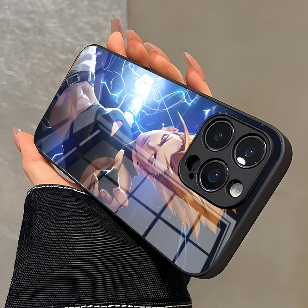 The King Of Fighters Phone Case For IPhone 17 Pro Max 16 15 14 Pro Max 13 11 X Xs Xr 8 7Plus Glass Cover