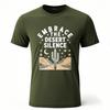 Adult Teenagers Crew Neck Tshirt Casual Embrace The Desert Silence Cactus Moon Stars Mountains Everyday Unisex Top Tees