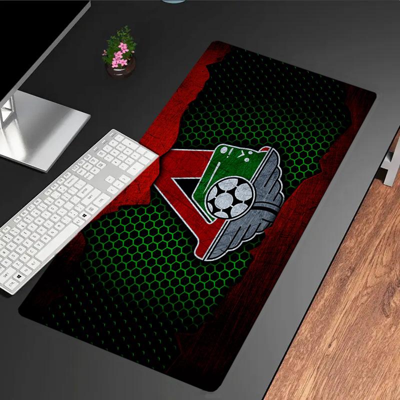 Lokomotiv Moscow mouse pad, rubber base, esports desk mat, mouse pad for gamers and office use, gaming desk , easy to clean mat
