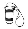 CB Japan Portabottiglie Cinturino Elastico in Gomma Guida alle Misure 500ml 1.5L Nero Tracolla 70 130cm Regolabile Portare a Tracolla