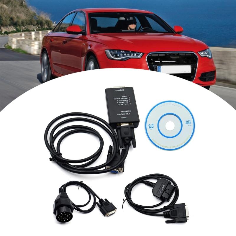 Carsoft 6.5 Programming Coding Interfaces Tool for E30 E31 E32 E34 E36 E38 E39 E60 E65 E46 E530, OBD2 Diagnostic Scanner