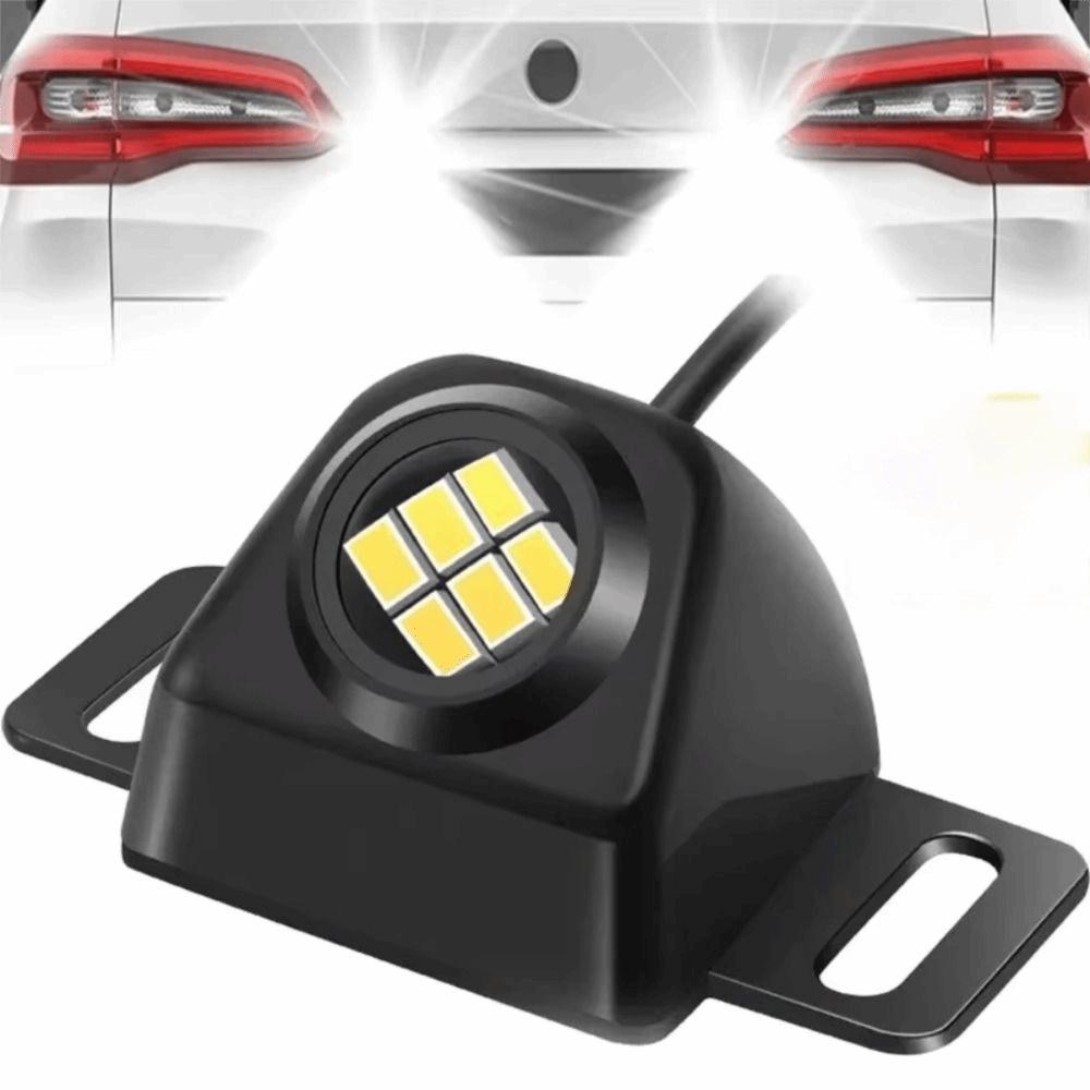 Waterproof Reverse Parking Lamp 12-24V Reverse Auxiliary Light Safety Backup Tail Light Night