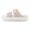 Puma Sandale Mayu en Daim Nuage Nimbus Pristine Baskets pour Femmes Blanc 383380-02