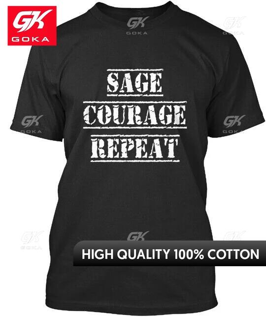 

Being Courageous Graphic T Shirts Unisexs Clothing New in Tops Tees Cotton Women Funny Summer Tshrits S