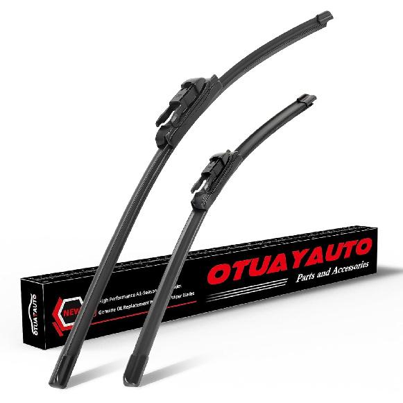 OTUAYAUTO 22"+22" Windshield Wiper Blades Replacement for Chevrolet Silverado 1500 2500 3500 1999-2006 2019-2024 Front Window Wiper Fit Factory