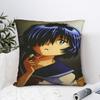 Pillow Case Urabe Mikoto Mysterious Girlfriend X Design  Pillow Cover For Sofa Couch Bed Living Room Kawaii Pillowcases