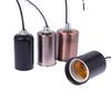 E27 E14 Ceramic Screw Light Base Light Socket LED Filament Lamp Holder Indoor Led Lamp Part Easy To Install