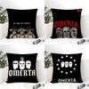Cool Music Brand O-Omerta 47 1 Pillow Case Linen Pillow Case Sofa Home Decor Cushion Cover Cushion Cove