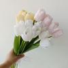 Kunstblume, pflegeleicht, wiederverwendbar, leicht, schön, realistisch, moderner Stil, künstliche Tulpe für Hochzeit
