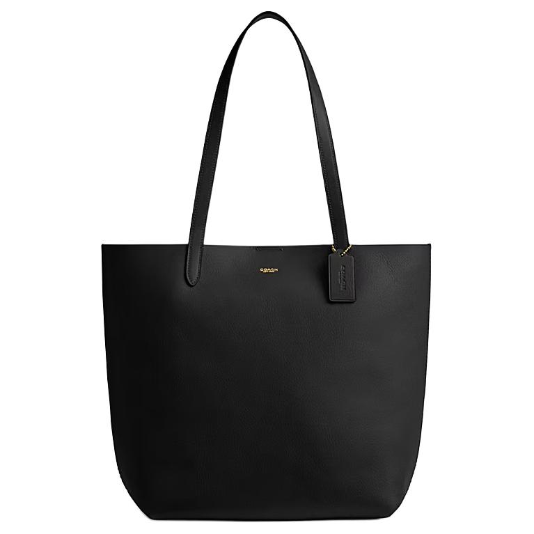 Coach Manhattan 37 Logo Magnetic Closure Tote Bag Women Tote Black CAM02-B4BK Basic Set BagDust Bag 24990₽